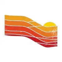 70s Retro Sunset - design