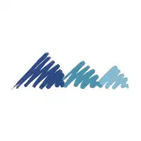 Retro Blue Mountains - design