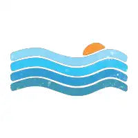Sunset Ocean Waves - design