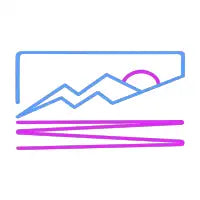 Vaporwave Mountain Sunset - design