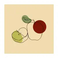 art with apples - design
