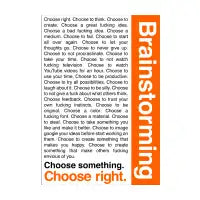 Brainstorming - design