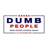 Dumb People T-Shirt - design