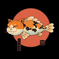 Cat Koi Fish - design