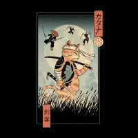 Catana the Last Warrior Ukiyo-e - design