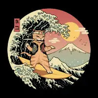 Catana Wave T-Shirt - design
