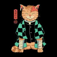 Demon Slayer Cat - design