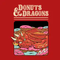 Donuts and Dragons - design