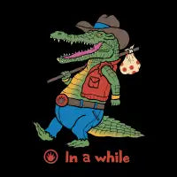 In a While Crocodile! - design
