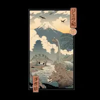 Jurassic Ukiyo-e 1 - design