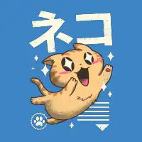 Kawaii Feline T-Shirt - design