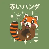 Kawaii Red Panda - design