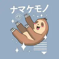 Kawaii Sloth T-Shirt - design