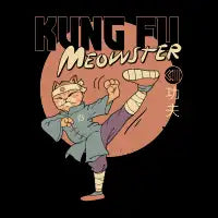 Kung Fu Meowster - design