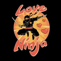 Love Ninja T-Shirt - design