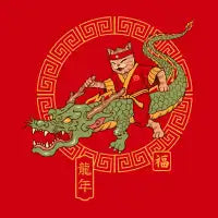 Lucky Dragon Meowster - design