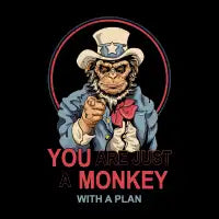 Monkey with a Plan - design
