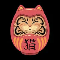 Neko Daruma T-Shirt - design