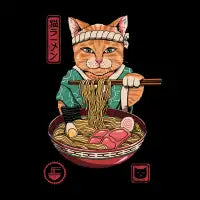 Neko Ramen T-Shirt - design
