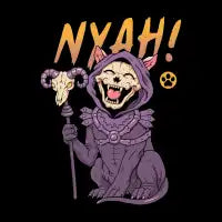 Nyah Skeleton Cat - design