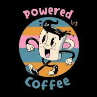 Powered by Coffee - design