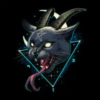Rad Devil Cat - design