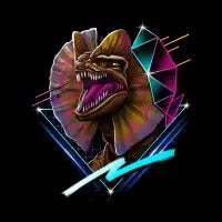 Rad Dilaphosaurus - design