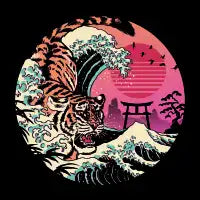 Rad Tiger Wave - design