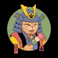 Samurai Dango Cat - design