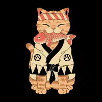 Samurai Meowster - design