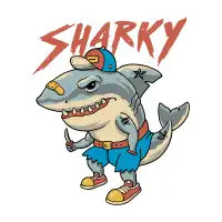 Sharky Boy T-Shirt - design