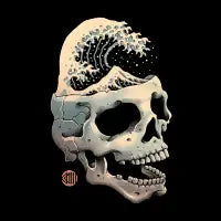 Skull Wave - design