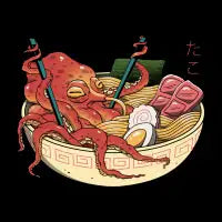 Tako Ramen T-Shirt - design