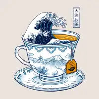 The Great Kanagawa Tee - design