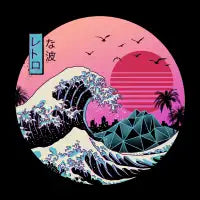 The Great Retro Wave - design