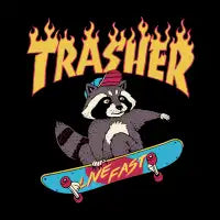 Trasher! - design