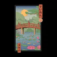 Water Lilies Ukiyo-e - design