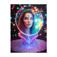 Crystal Ball Witch - design