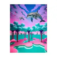 Dolphin Flying Lagoon - design