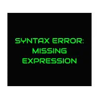 Syntax Error - design