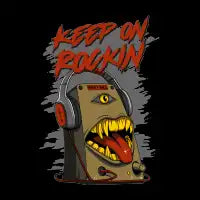 Keep on Rockin - design