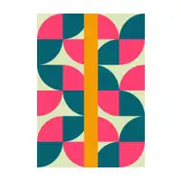 Mid Century Modern Boho Abstract Pattern - design
