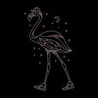 HANGOUT FLAMINGO - design