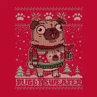 Pugly Sweater T-Shirt - design