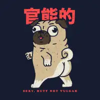 Sexy, Butt Not Vulgar - design