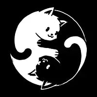 Yin Yang Cat - design