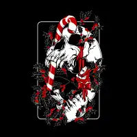 Deck the Skulls with Boughs of Holly - design