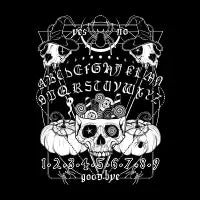 Halloween spirit board - design