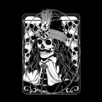Vlad Dracula - a skull portrait T-Shirt - design