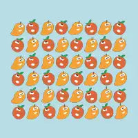 Cute Fruits - Mango Tango Pattern - design